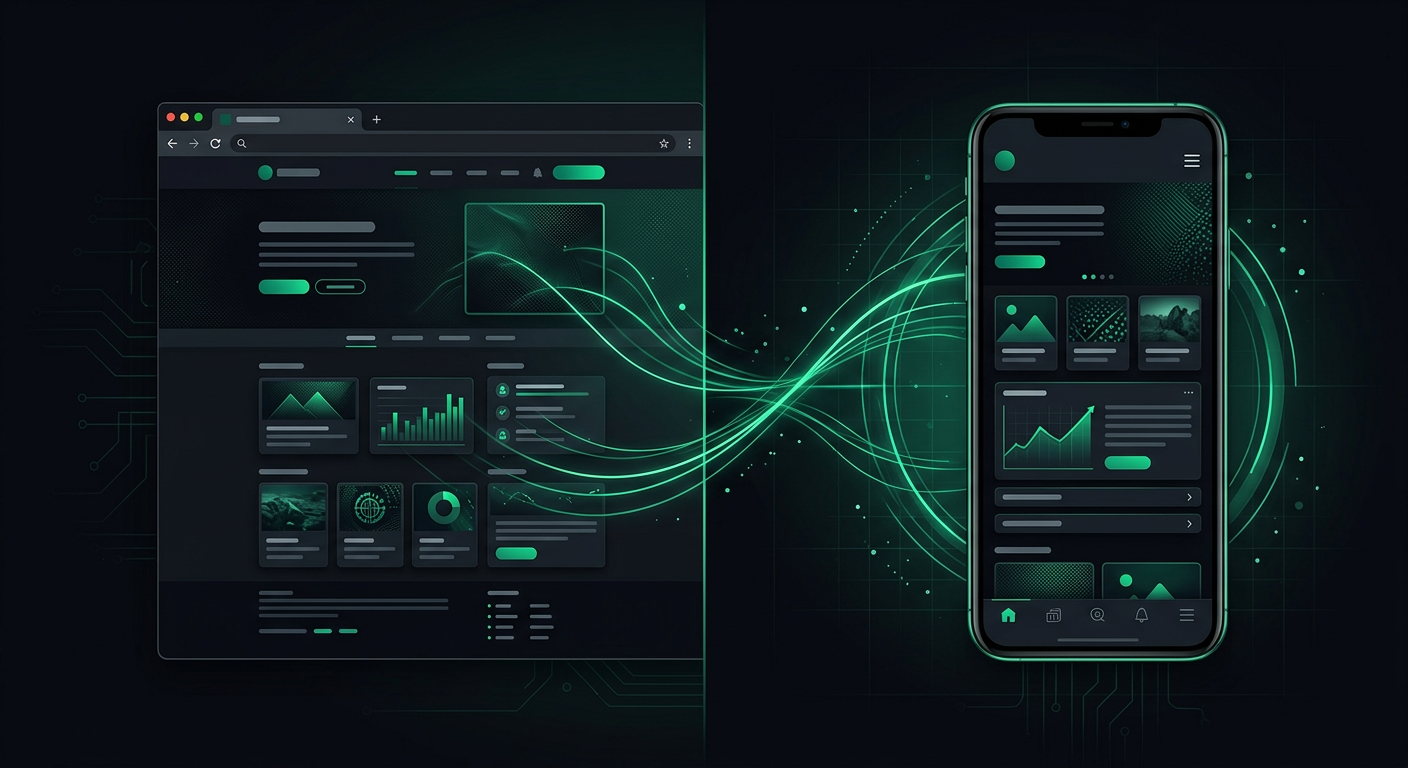 웹사이트 vs 모바일 앱: 내 비즈니스에 무엇이 필요한가?