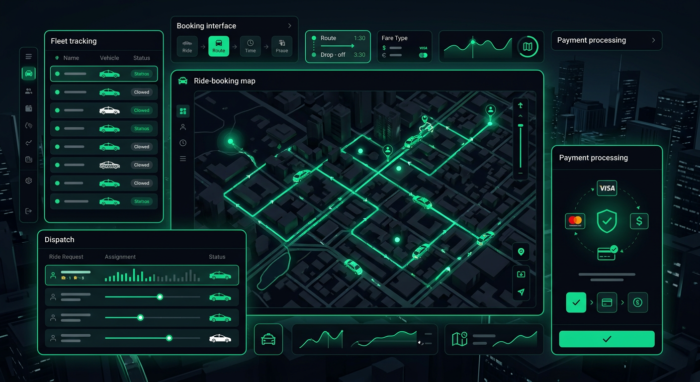 MegaTaxi project preview